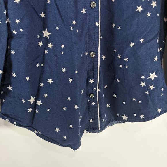 Victoria's Secret Long Sleeve Button Up Pajama Top - Picture 8 of 10